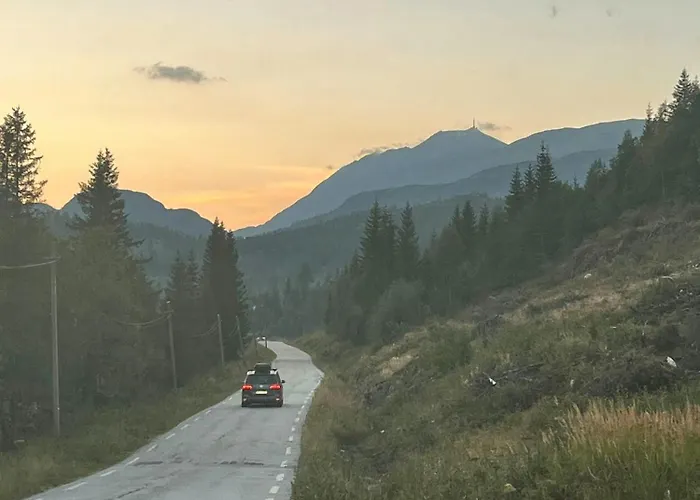 Mountain Near Gaustatoppen And Masafjell Tuddal
